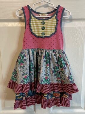 Matilda Jane Put On a Show Cookie Dress Girls 4